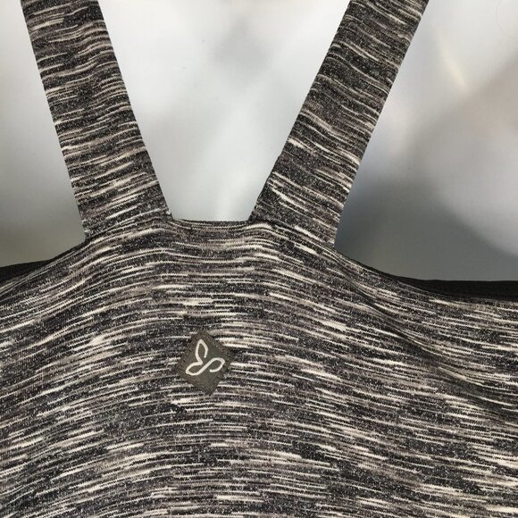 Prana Amaya Sleeveless Heathered Gray/ Charcoal Athletic Dress Size M - Picture 8 of 11